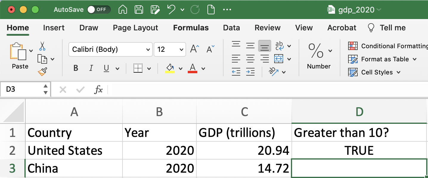 Is GDP Greater than 10 in the U.S. Part 2